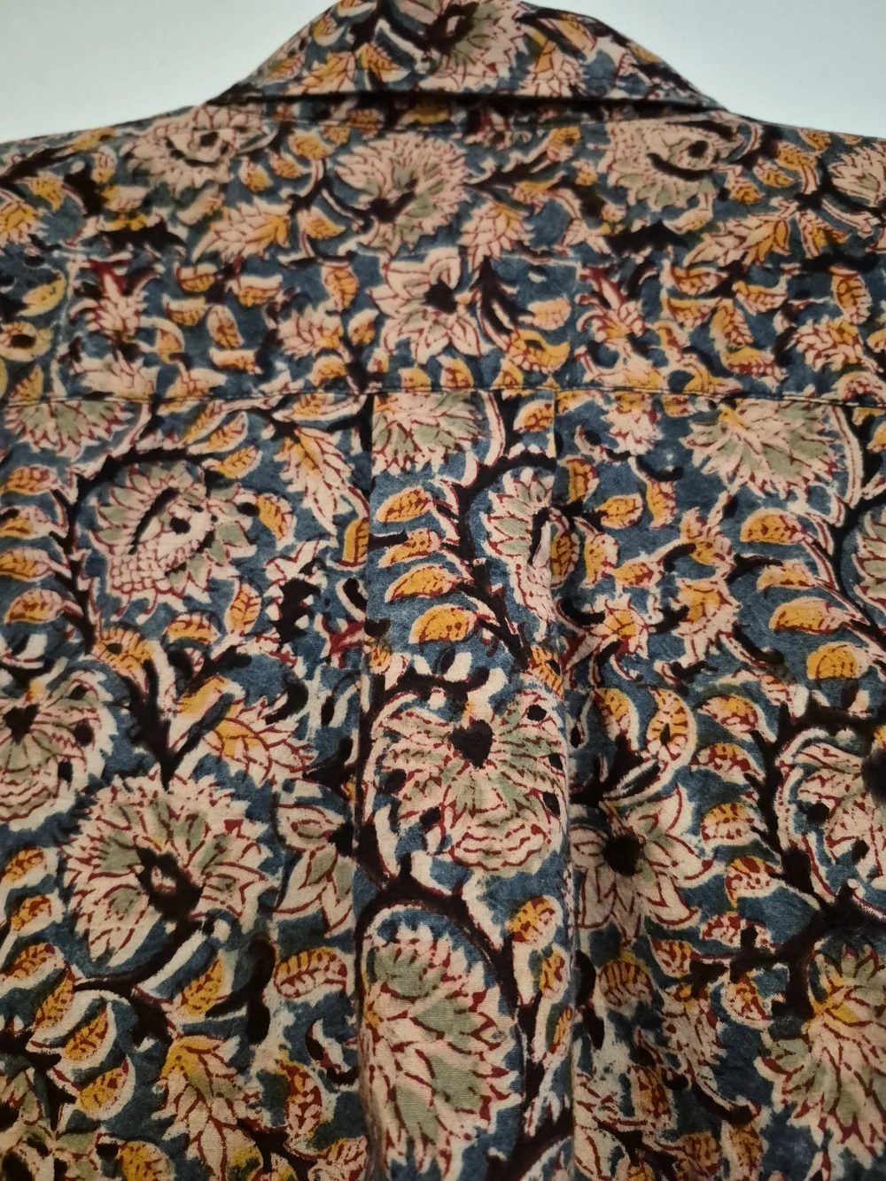 Orvis Brown Paisley Short-Sleeve Button-Down Shirt Size L